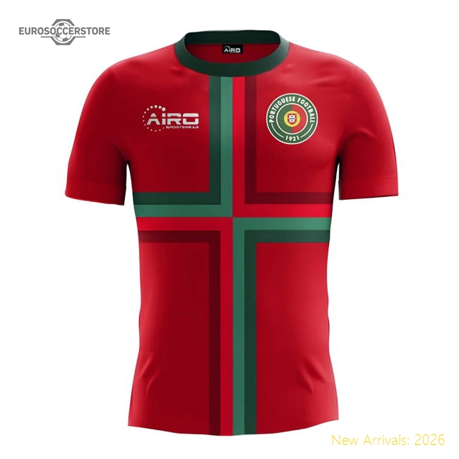 2025-2026 Portugal Home Concept Football Shirt - Womens-Vantage Point Soccer