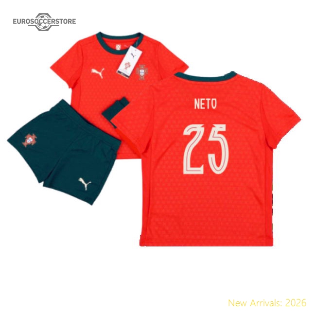 2025-2026 Portugal Home Mini Kit (Neto 25)-Vantage Point Soccer