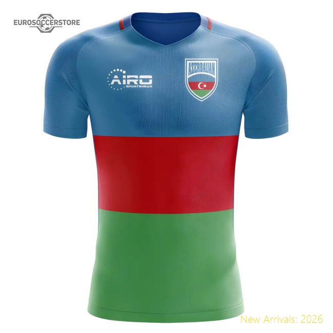 2025-2026 Azerbaijan Home Concept Football Shirt - Baby-Vantage Point Soccer