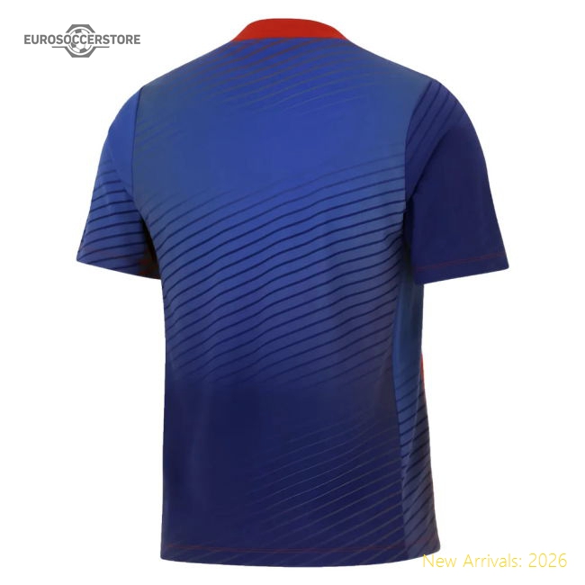 2024-2025 Croatia Academy Pro Football Shirt (Deep Royal)-Vantage Point Soccer