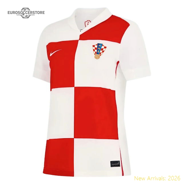 2024-2025 Croatia Home Shirt (Womens)-Vantage Point Soccer
