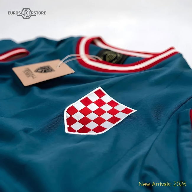 Vintage Croatia Kockasti Soccer Jersey-Vantage Point Soccer