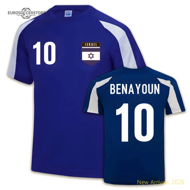 Israel Sports Training Jersey (Benayoun 10)-Vantage Point Soccer