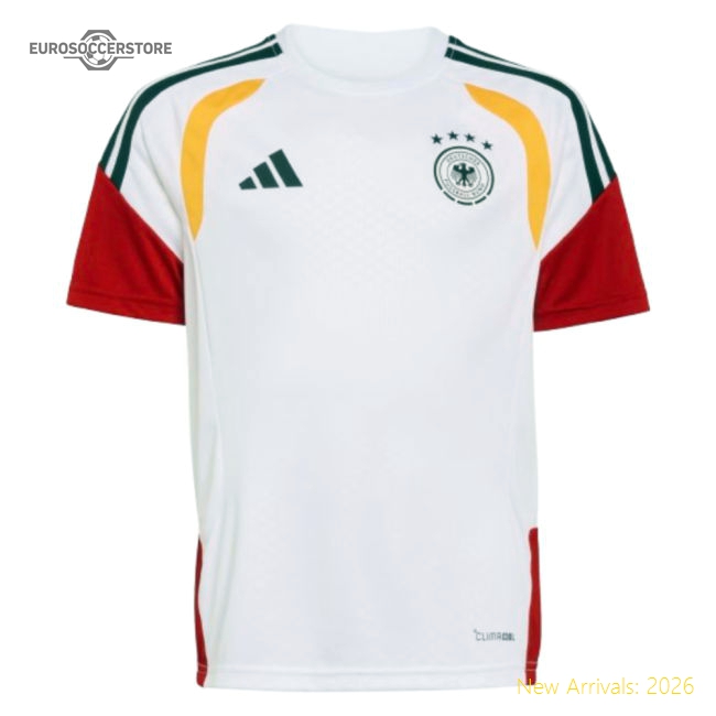 Germany Kids(Youth) 2026-2027 Kids Football Jersey White-Jersey Chest: 2026 World Cup Soccer Kits