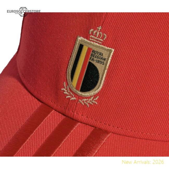 2026-2027 Belgium Cap (Red)-Vantage Point Soccer