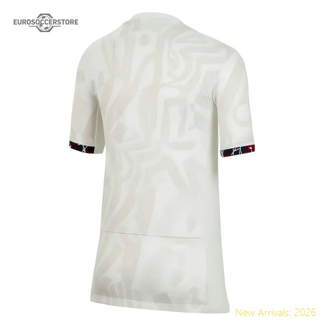2023-2024 France WWC Away Shirt (Kids)-Vantage Point Soccer