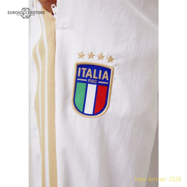 2026-2027 Italy Presentation Pants (White)-Vantage Point Soccer
