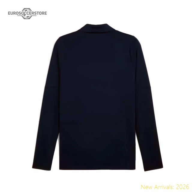 2025-2026 Portugal Training 1/4 Zip Top (Persian Blue)-Vantage Point Soccer