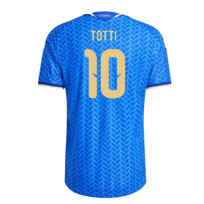 2026-2027 Italy Authentic Home Shirt (Totti 10)-Vantage Point Soccer