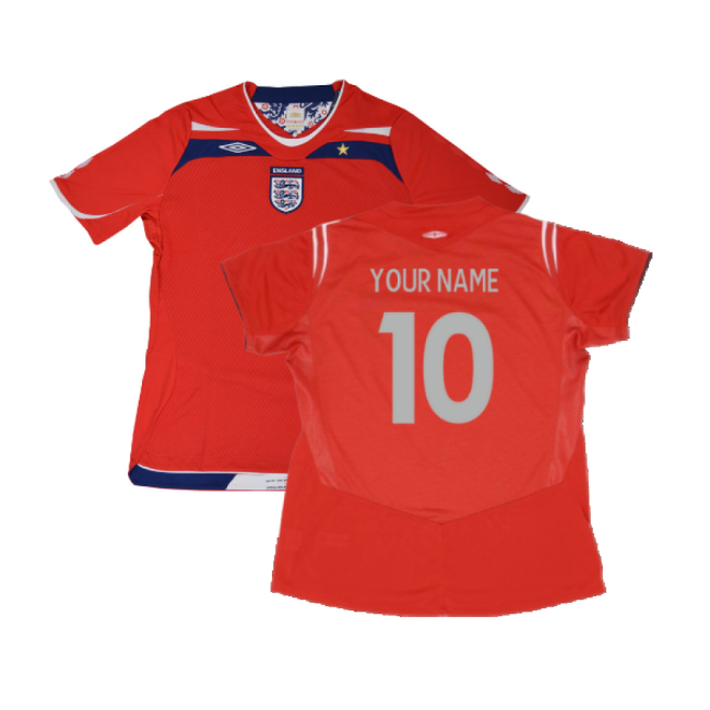England 2004-05 Women\'s Away Shirt (W-14) (Excellent) (Your Name)-Vantage Point Soccer