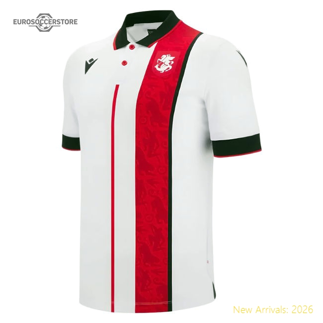 2025-2026 Georgia Home Shirt (Arveladze 11)-Vantage Point Soccer