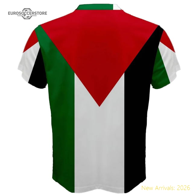 Palestine Flag Sublimated Sports Jersey-Vantage Point Soccer
