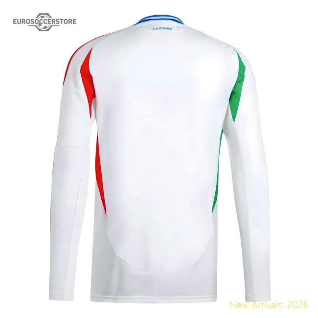2024-2025 Italy Long Sleeve Away Shirt-Vantage Point Soccer