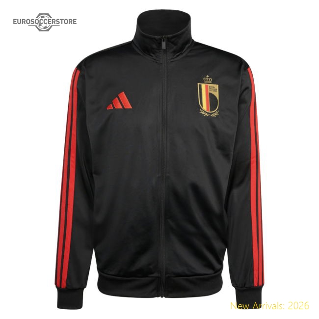 2026-2027 Belgium DNA Track Top (Black)-Vantage Point Soccer
