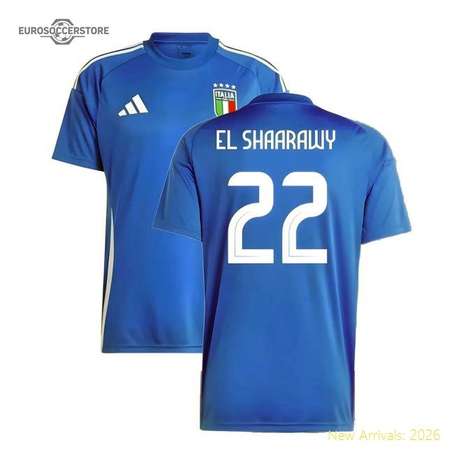 2024-2025 Italy Home Fan Jersey (EL SHAARAWY 22)-Vantage Point Soccer