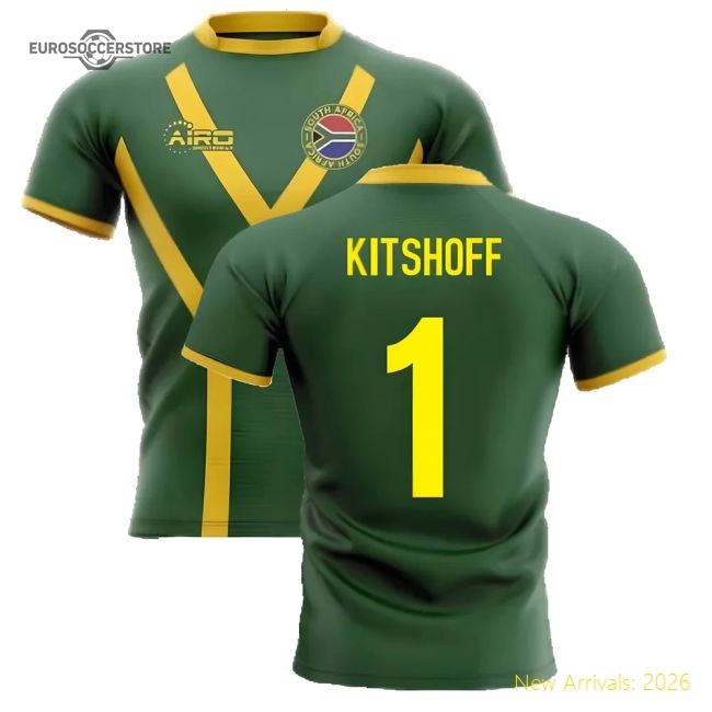 2025-2026 South Africa Springboks Flag Concept Rugby Shirt (Kitshoff 1)-Football Shirts Shop