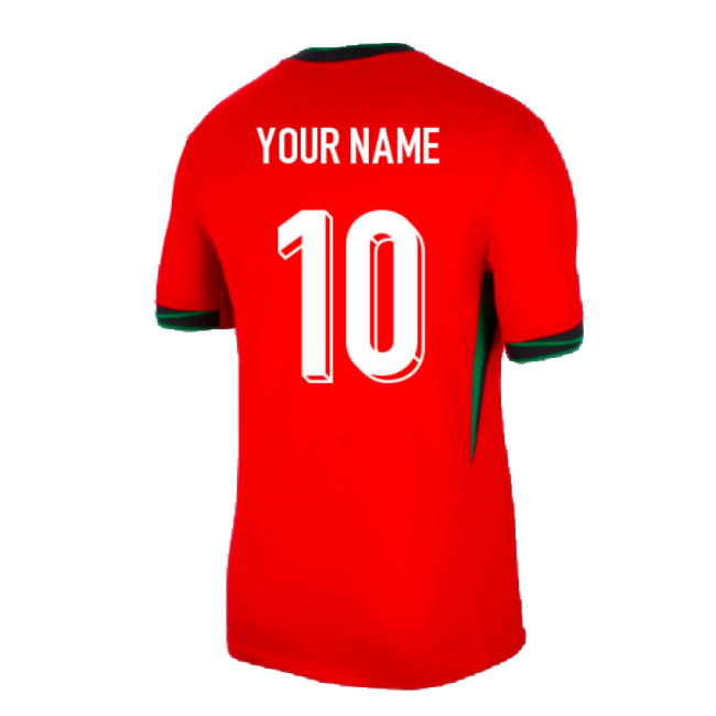 2024-2025 Portugal Home Shirt (Your Name)-Vantage Point Soccer