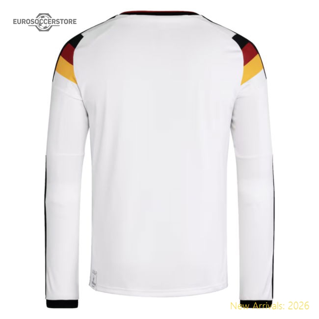 2026-2027 Germany Long Sleeve Home Shirt-Vantage Point Soccer