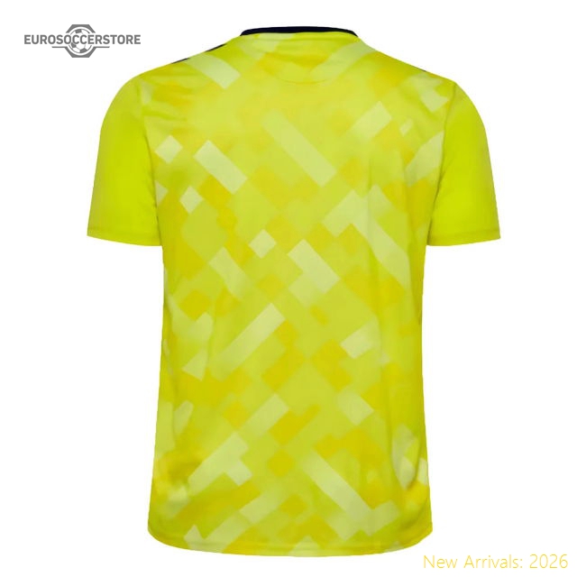 2024-2025 Denmark Home Goalkeeper Shirt (Yellow)-Vantage Point Soccer