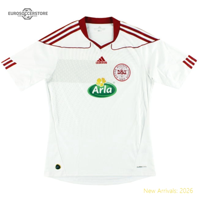 2010-2011 Denmark Away Shirt (Your Name)-Vantage Point Soccer