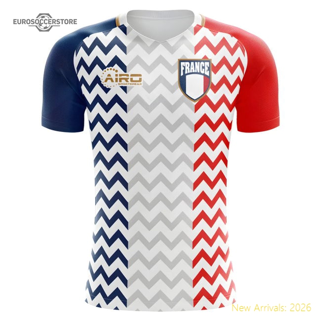 2025-2026 France Away Concept Football Shirt - Womens-Vantage Point Soccer