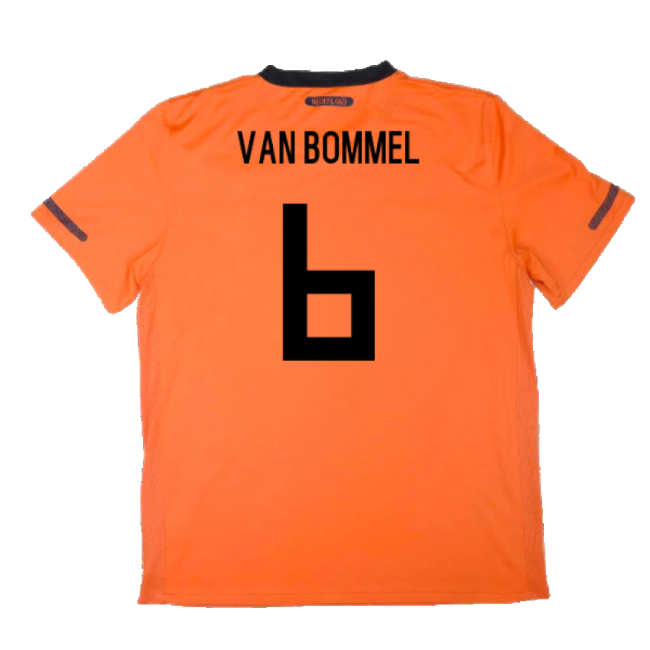 Holland 2010-11 Home Shirt ((Excellent) S) (Van Bommel 6)-Football Jersey Hub