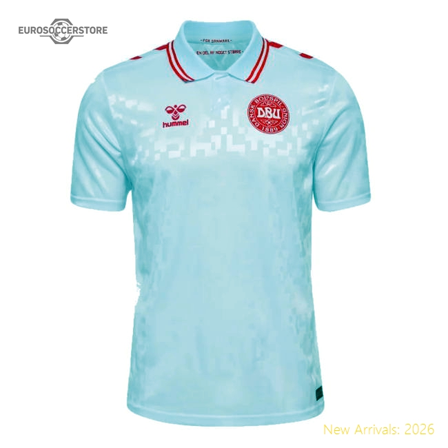 2024-2025 Denmark Away Shirt (Hojlund 9)-Vantage Point Soccer