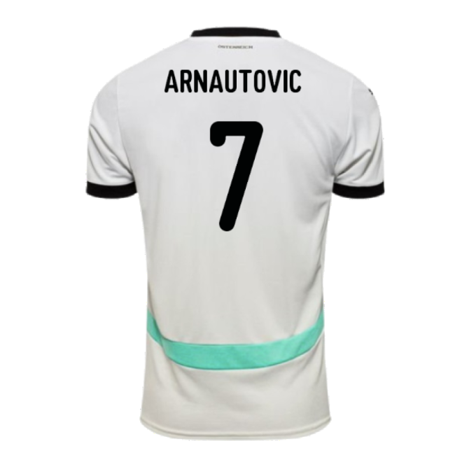 2024-2025 Austria Away Shirt (Arnautovic 7)-Vantage Point Soccer