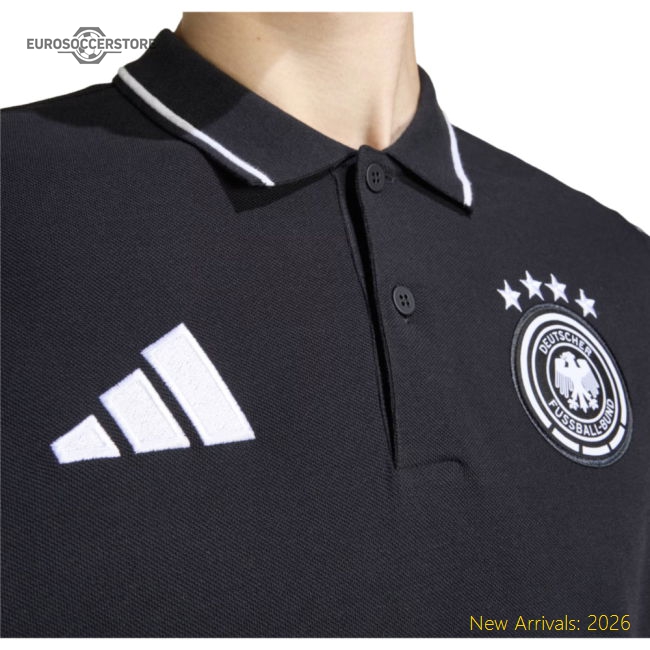 2026-2027 Germany DNA Polo Shirt (Black)-Vantage Point Soccer