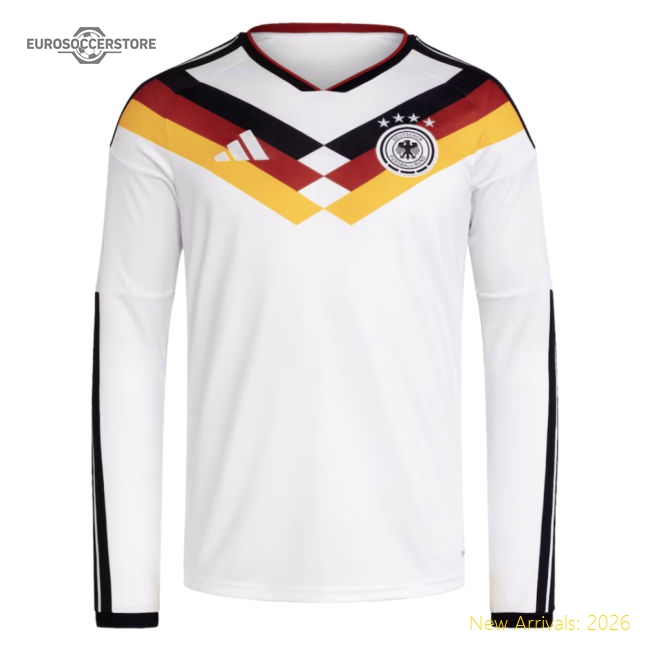 2026-2027 Germany Long Sleeve Home Shirt-Vantage Point Soccer