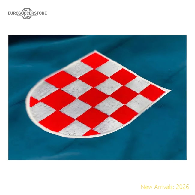 Croatia Kockasti Away Retro Football Shirt-Vantage Point Soccer