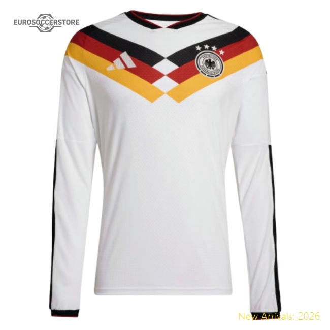 2026-2027 Germany Authentic Long Sleeve Home Shirt-Vantage Point Soccer