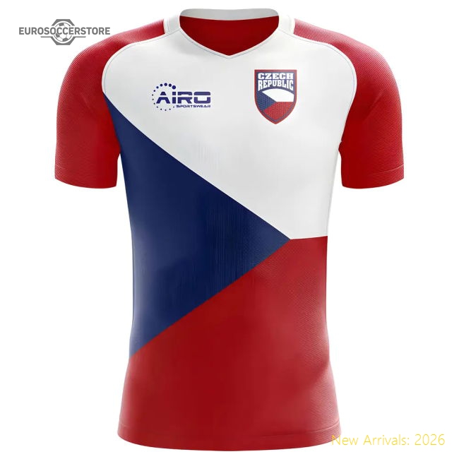 2025-2026 Czech Republic Home Concept Football Shirt (VYDRA 20)-Vantage Point Soccer