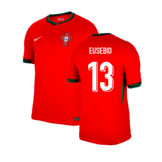 2024-2025 Portugal Home Shirt (Eusebio 13)-Vantage Point Soccer