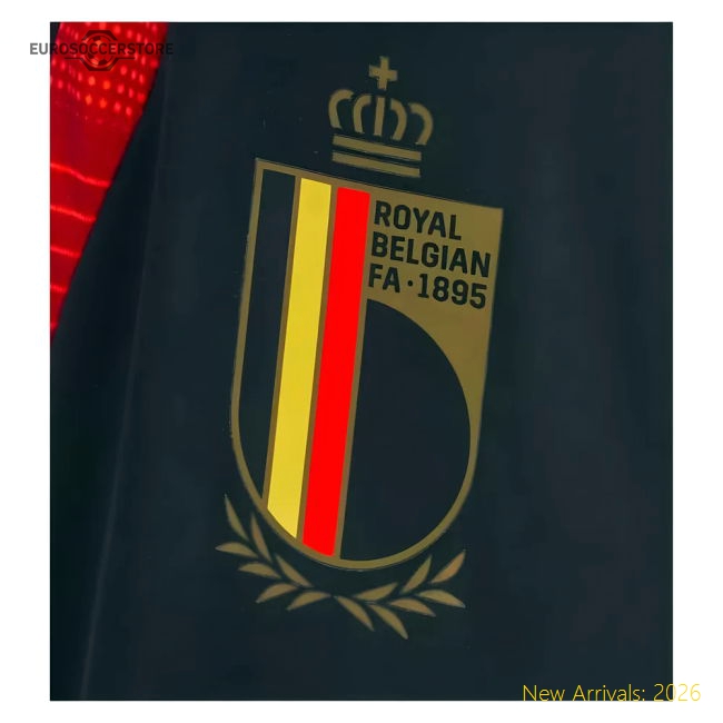 2024-2025 Belgium Training Pants (Black)-Vantage Point Soccer