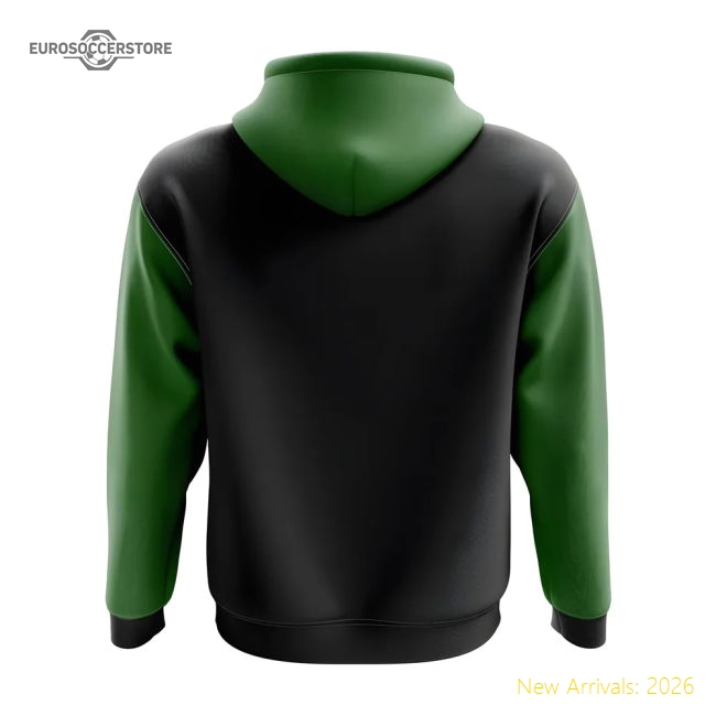 Palestine Concept Country Football Hoody (Black)-Vantage Point Soccer
