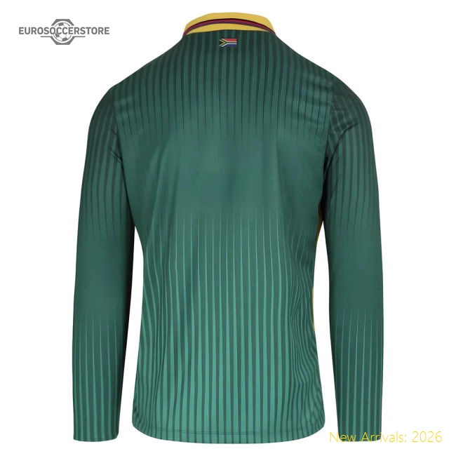 2025-2026 CSA Proteas Match Day ODI Long Sleeve Cricket Shirt-Football Shirts Shop
