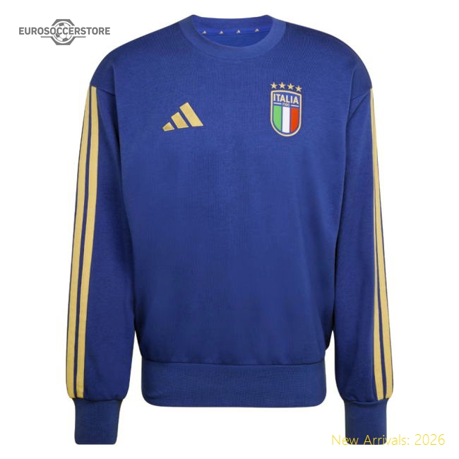 2026-2027 Italy DNA Sweat Top (Blue)-Vantage Point Soccer
