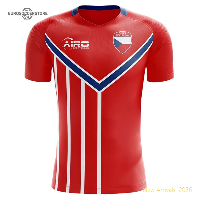 2025-2026 Czech Republic Home Concept Football Shirt (G SELASSIE 4)-Vantage Point Soccer