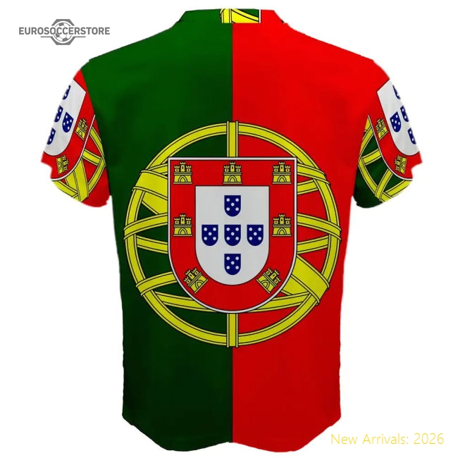 Portugal Coat of Arms Sublimated Sports Jersey-Vantage Point Soccer