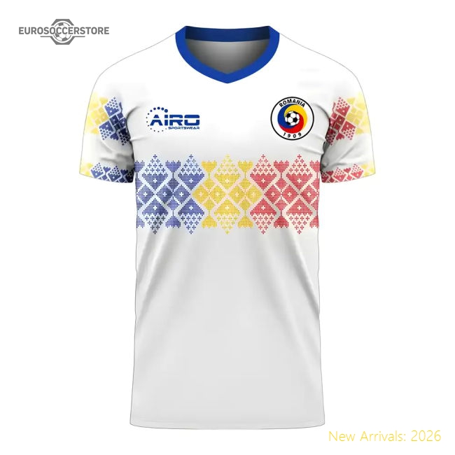Romania 2025-2026 Away Concept Football Kit (Libero) - Baby-Vantage Point Soccer