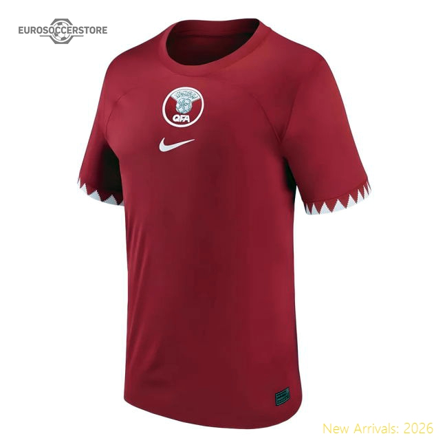 2022-2023 Qatar Home Shirt-Vantage Point Soccer