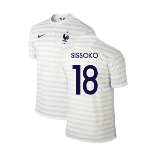 France 2014-15 Away Shirt ((Excellent) M) (Sissoko 18)-Vantage Point Soccer
