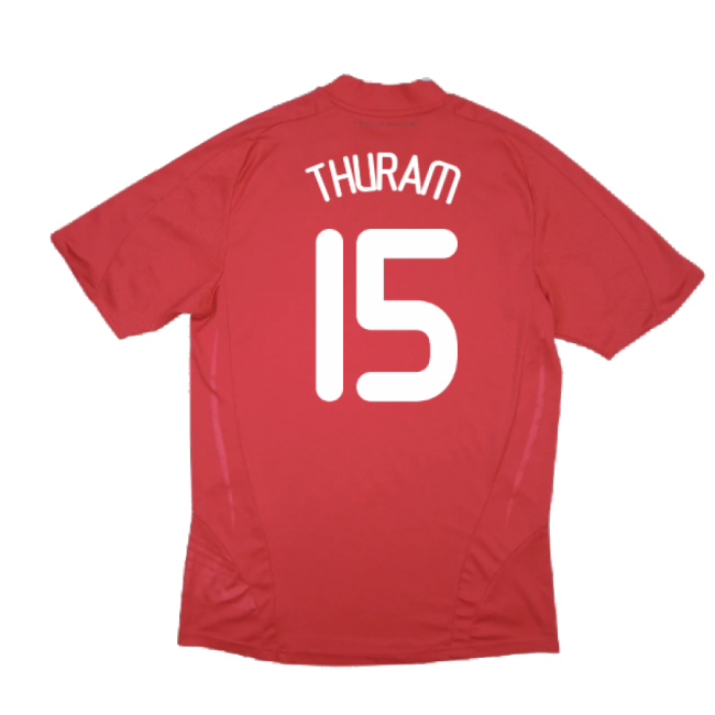 France 2008-10 Away Shirt ((Excellent) XL) (Thuram 15)-Vantage Point Soccer
