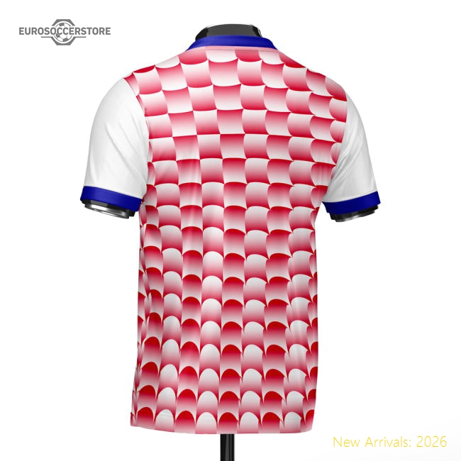 Croatia Heritage Football Jersey Red (Wolvate) Adult Short Sleeve-Vantage Point Soccer