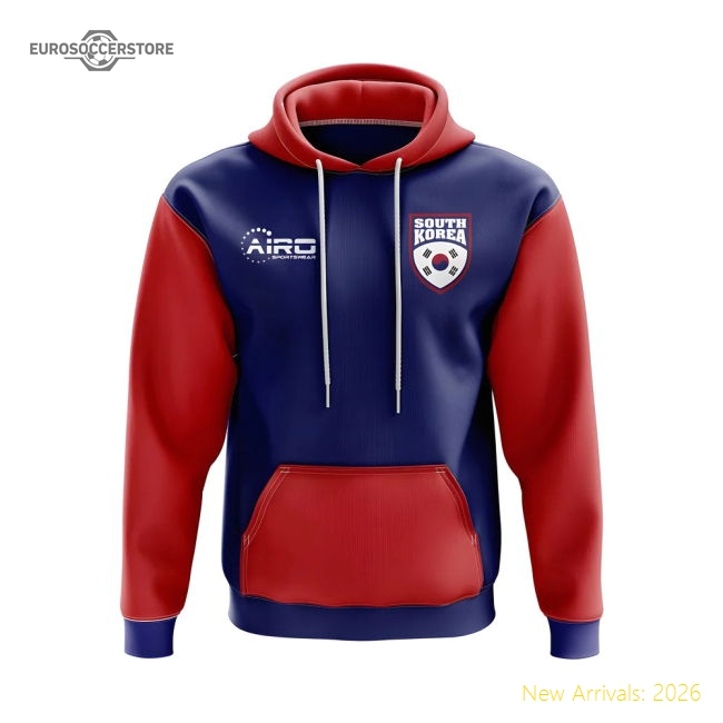 South Korea Concept Country Football Hoody (Blue)-The Soccer Shirt Hub