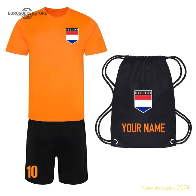 Personalised Holland Training Kit Package-Football Jersey Hub