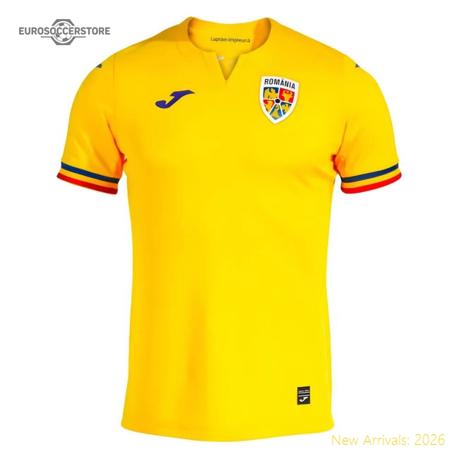 2023-2024 Romania Home Shirt-Vantage Point Soccer