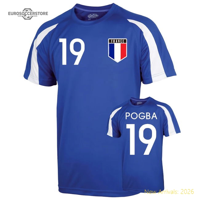 France Sports Training Jersey (pogba 19) - Kids-Vantage Point Soccer