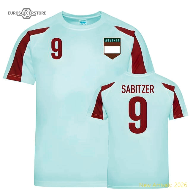Austria Sports Training Jersey (Sabitzer 9)-Vantage Point Soccer